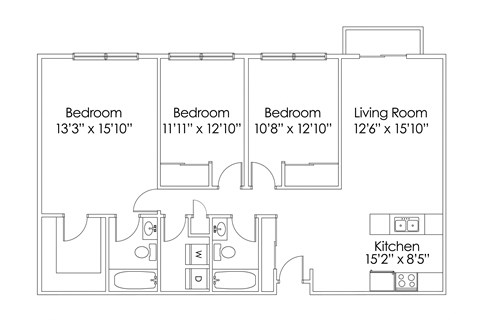 1800 Shaver Street Studio-3 Beds Apartment for Rent - Photo Gallery 30